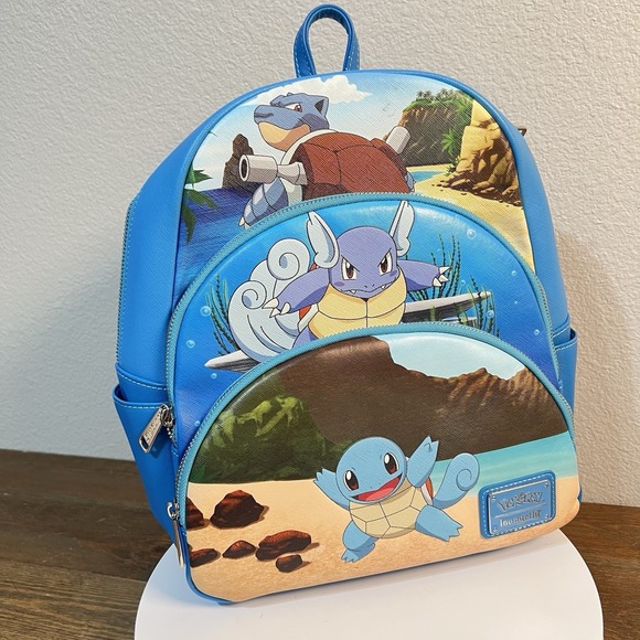 Loungefly Handbags - Loungefly Pokemon Squirtle Evolution Mini Backpack